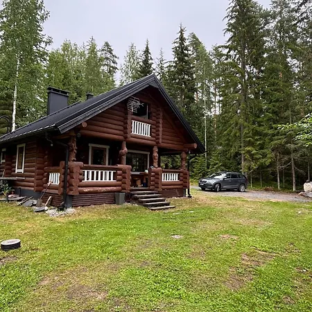 Kesaemoekki Korpilahdella, Paeijaenteen Rannalla Alpstuga *